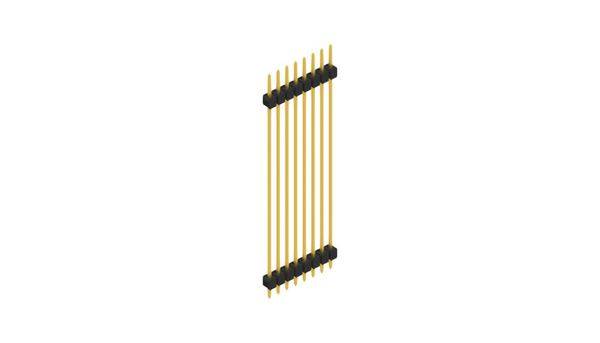 Fischer Elektronik Stiftleiste (Standard) Anzahl Reihen: 1 SL55258G 10St.