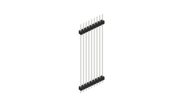 Fischer Elektronik Stiftleiste (Standard) Anzahl Reihen: 1 10057021 10St.