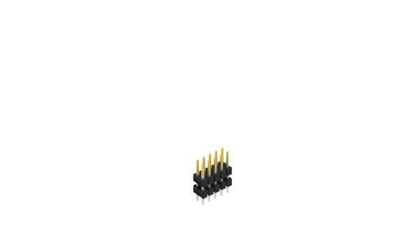 Fischer Elektronik Stiftleiste (Standard) Anzahl Reihen: 2 10057050 10St.