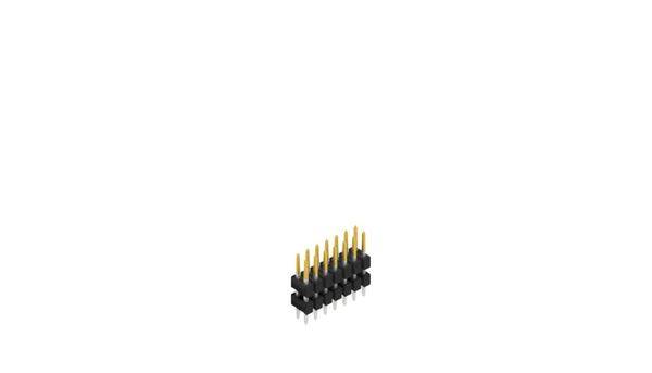 Fischer Elektronik Stiftleiste (Standard) Anzahl Reihen: 2 10080321 10St.