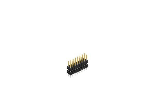 Fischer Elektronik Stiftleiste (Standard) Anzahl Reihen: 2 10057057 10St.