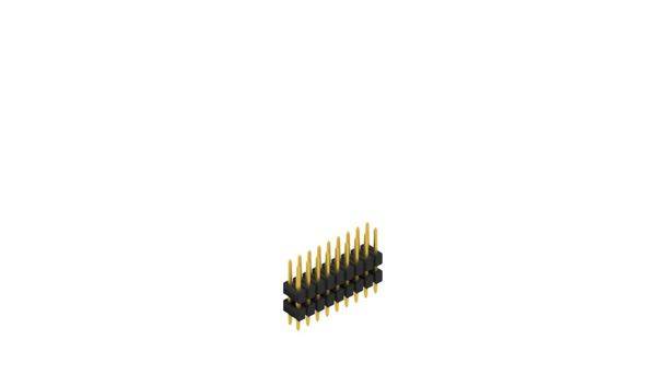 Fischer Elektronik Stiftleiste (Standard) Anzahl Reihen: 2 10057059 10St.