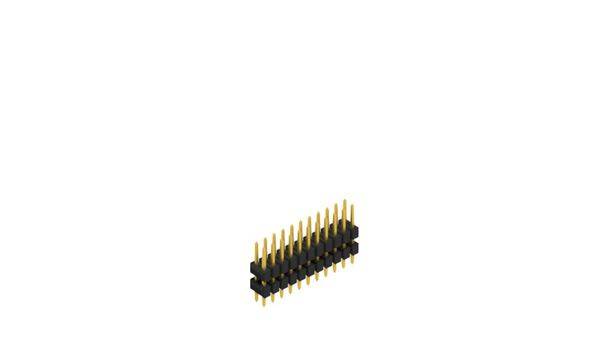 Fischer Elektronik Stiftleiste (Standard) Anzahl Reihen: 2 10057064 10St.