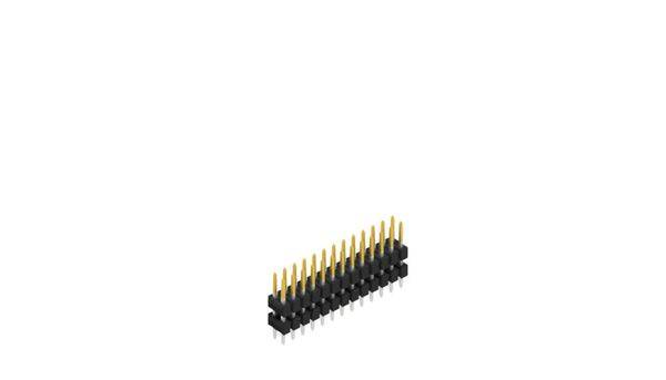 Fischer Elektronik Stiftleiste (Standard) Anzahl Reihen: 2 10057069 10St.