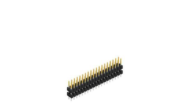 Fischer Elektronik Stiftleiste (Standard) Anzahl Reihen: 2 SL607138S 10St.