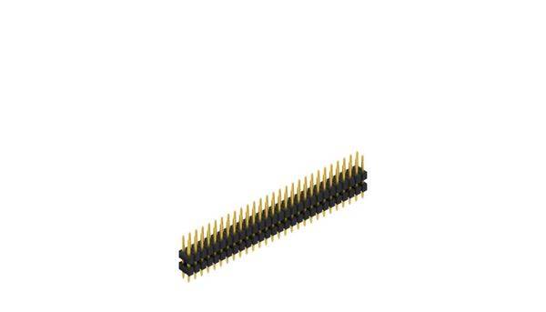 Fischer Elektronik Stiftleiste (Standard) Anzahl Reihen: 2 SL607156G 10St.