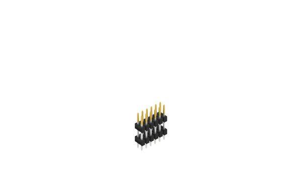 Fischer Elektronik Stiftleiste (Standard) Anzahl Reihen: 2 10057113 10St.