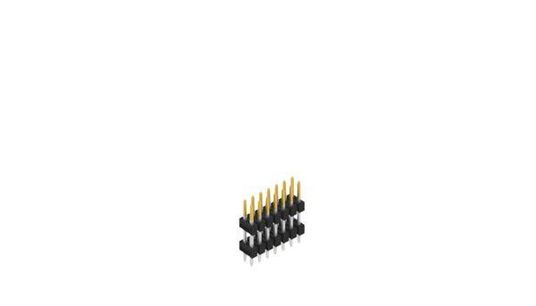 Fischer Elektronik Stiftleiste (Standard) Anzahl Reihen: 2 10132573 10St.