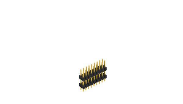 Fischer Elektronik Stiftleiste (Standard) Anzahl Reihen: 2 10057121 10St.