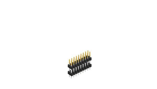 Fischer Elektronik Stiftleiste (Standard) Anzahl Reihen: 2 10057122 10St.