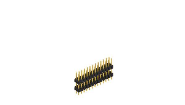 Fischer Elektronik Stiftleiste (Standard) Anzahl Reihen: 2 10057130 10St.
