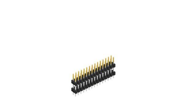 Fischer Elektronik Stiftleiste (Standard) Anzahl Reihen: 2 10068643 10St.