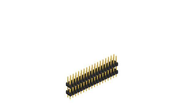 Fischer Elektronik Stiftleiste (Standard) Anzahl Reihen: 2 10057141 10St.