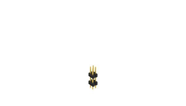 Fischer Elektronik Stiftleiste (Standard) Anzahl Reihen: 2 10057100 10St.