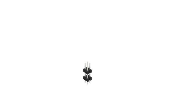Fischer Elektronik Stiftleiste (Standard) Anzahl Reihen: 2 10057101 10St.