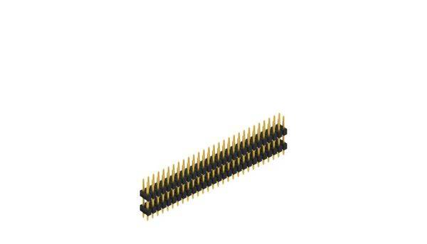 Fischer Elektronik Stiftleiste (Standard) Anzahl Reihen: 2 SL609756G 10St.