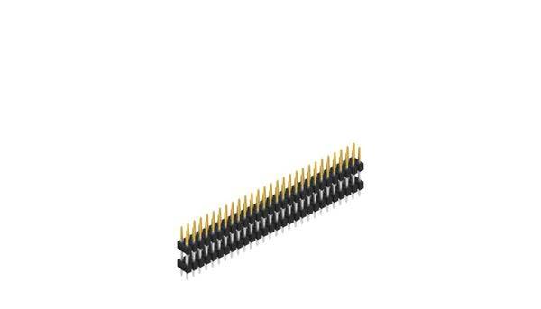 Fischer Elektronik Stiftleiste (Standard) Anzahl Reihen: 2 SL609756S 10St.