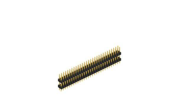 Fischer Elektronik Stiftleiste (Standard) Anzahl Reihen: 2 SL609758G 10St.