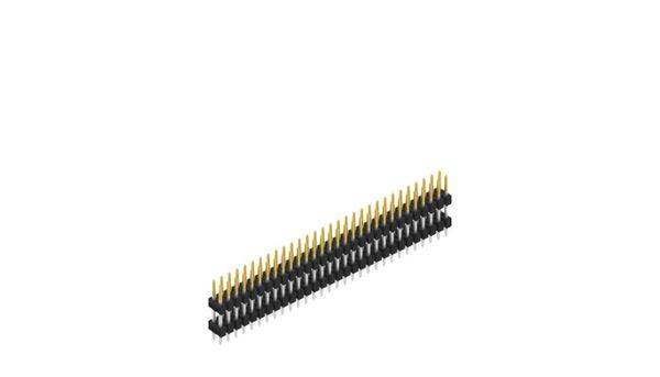 Fischer Elektronik Stiftleiste (Standard) Anzahl Reihen: 2 SL609760S 10St.