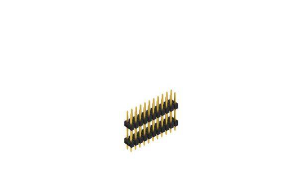 Fischer Elektronik Stiftleiste (Standard) Anzahl Reihen: 2 10057190 10St.