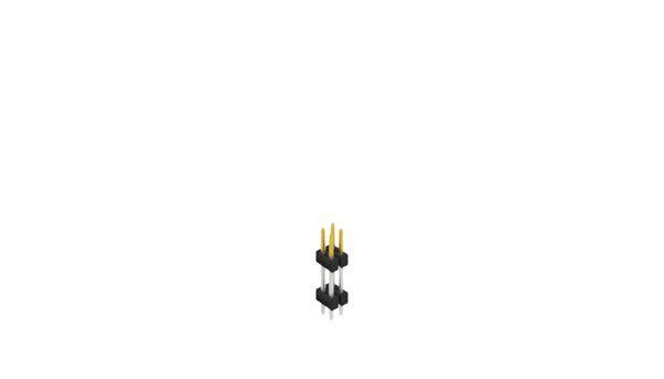 Fischer Elektronik Stiftleiste (Standard) Anzahl Reihen: 2 SL61214S 10St.