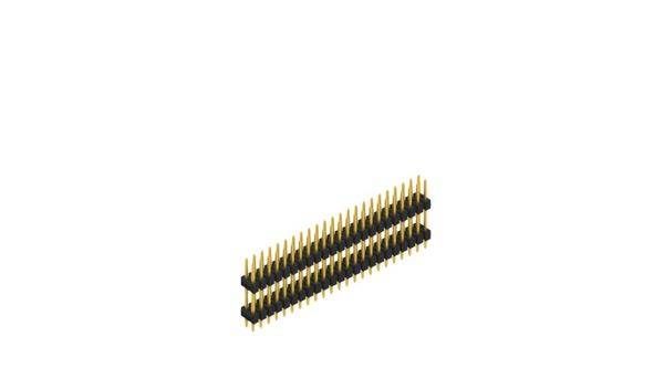 Fischer Elektronik Stiftleiste (Standard) Anzahl Reihen: 2 10137017 10St.