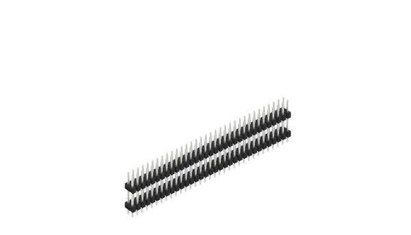Fischer Elektronik Stiftleiste (Standard) Anzahl Reihen: 2 SL612166Z 10St.
