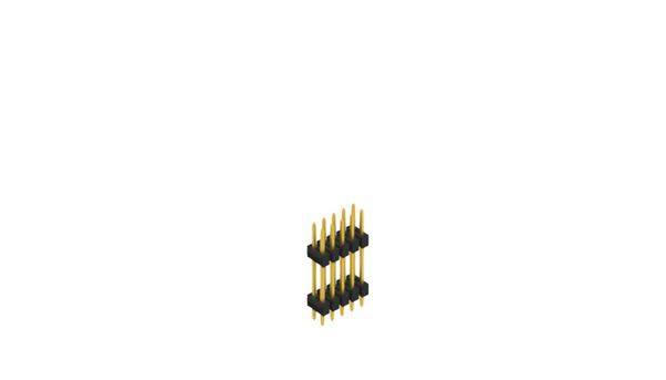 Fischer Elektronik Stiftleiste (Standard) Anzahl Reihen: 2 10057241 10St.