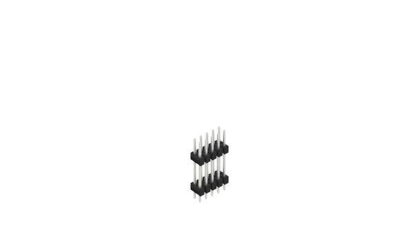 Fischer Elektronik Stiftleiste (Standard) Anzahl Reihen: 2 10057242 10St.