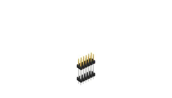 Fischer Elektronik Stiftleiste (Standard) Anzahl Reihen: 2 10057244 10St.