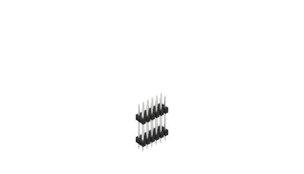 Fischer Elektronik Stiftleiste (Standard) Anzahl Reihen: 2 10057245 10St.