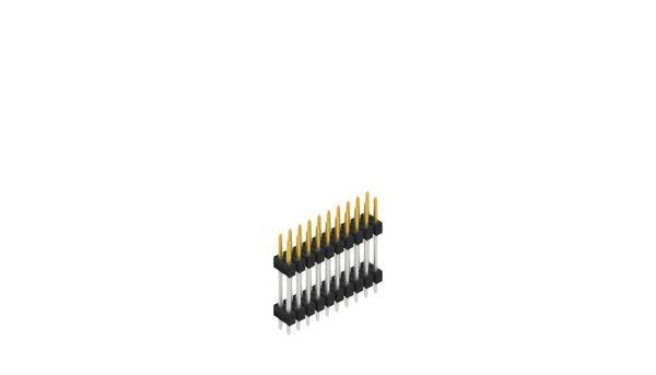 Fischer Elektronik Stiftleiste (Standard) Anzahl Reihen: 2 10077596 10St.