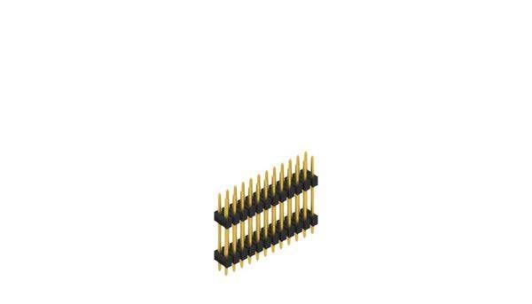 Fischer Elektronik Stiftleiste (Standard) Anzahl Reihen: 2 10057257 10St.