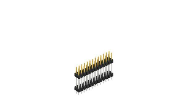 Fischer Elektronik Stiftleiste (Standard) Anzahl Reihen: 2 10057261 10St.