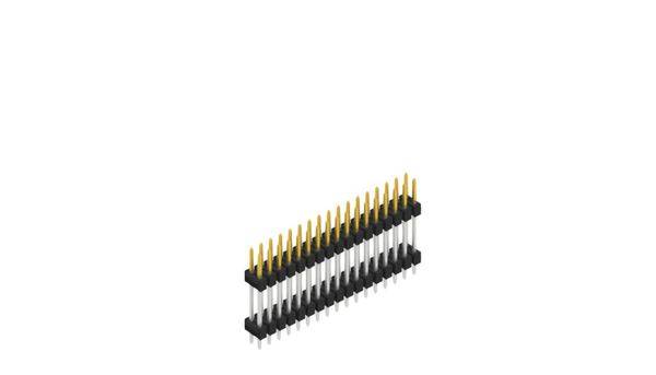 Fischer Elektronik Stiftleiste (Standard) Anzahl Reihen: 2 10057270 10St.
