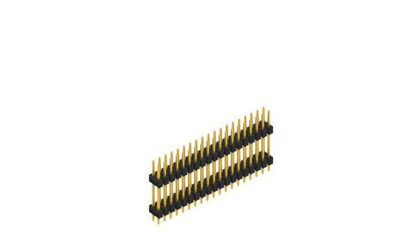 Fischer Elektronik Stiftleiste (Standard) Anzahl Reihen: 2 10057273 10St.