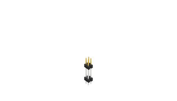Fischer Elektronik Stiftleiste (Standard) Anzahl Reihen: 2 SL61474S 10St.