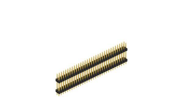 Fischer Elektronik Stiftleiste (Standard) Anzahl Reihen: 2 10057284 10St.