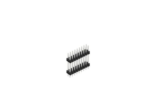 Fischer Elektronik Stiftleiste (Standard) Anzahl Reihen: 2 10057310 10St.
