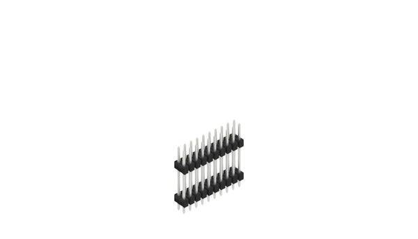 Fischer Elektronik Stiftleiste (Standard) Anzahl Reihen: 2 10057313 10St.