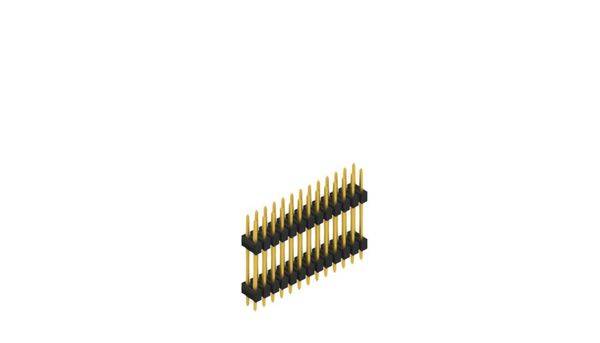 Fischer Elektronik Stiftleiste (Standard) Anzahl Reihen: 2 10057318 10St.