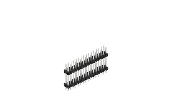 Fischer Elektronik Stiftleiste (Standard) Anzahl Reihen: 2 10057324 10St.