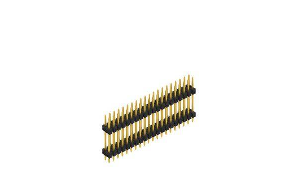 Fischer Elektronik Stiftleiste (Standard) Anzahl Reihen: 2 10057331 10St.