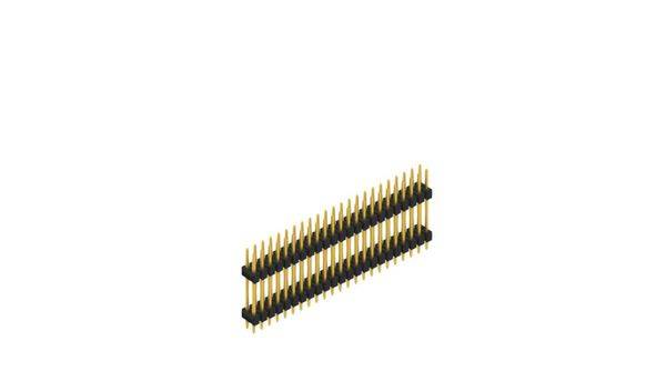 Fischer Elektronik Stiftleiste (Standard) Anzahl Reihen: 2 10057335 10St.