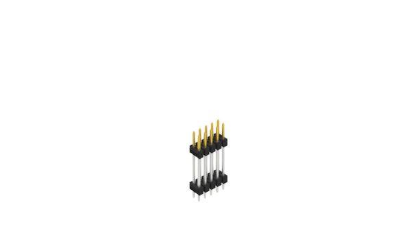 Fischer Elektronik Stiftleiste (Standard) Anzahl Reihen: 2 10057352 10St.