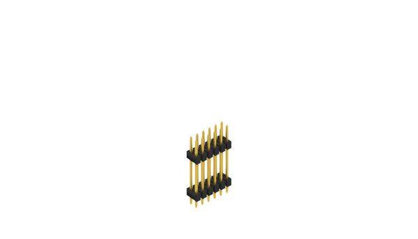 Fischer Elektronik Stiftleiste (Standard) Anzahl Reihen: 2 10057356 10St.