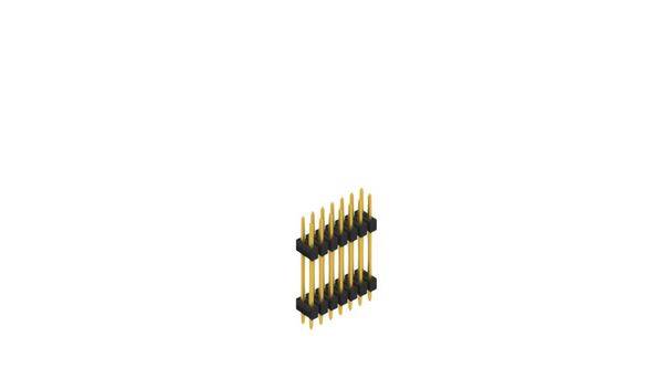 Fischer Elektronik Stiftleiste (Standard) Anzahl Reihen: 2 10057358 10St.