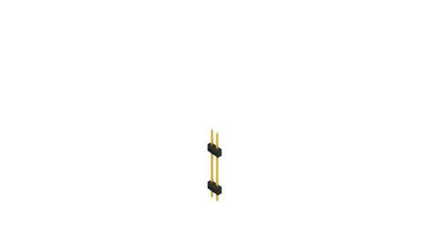 Fischer Elektronik Stiftleiste (Standard) Anzahl Reihen: 2 10057343 10St.