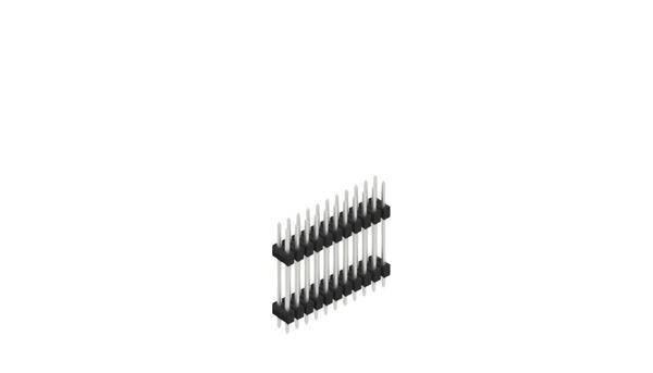 Fischer Elektronik Stiftleiste (Standard) Anzahl Reihen: 2 10057370 10St.