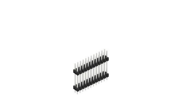 Fischer Elektronik Stiftleiste (Standard) Anzahl Reihen: 2 10057373 10St.